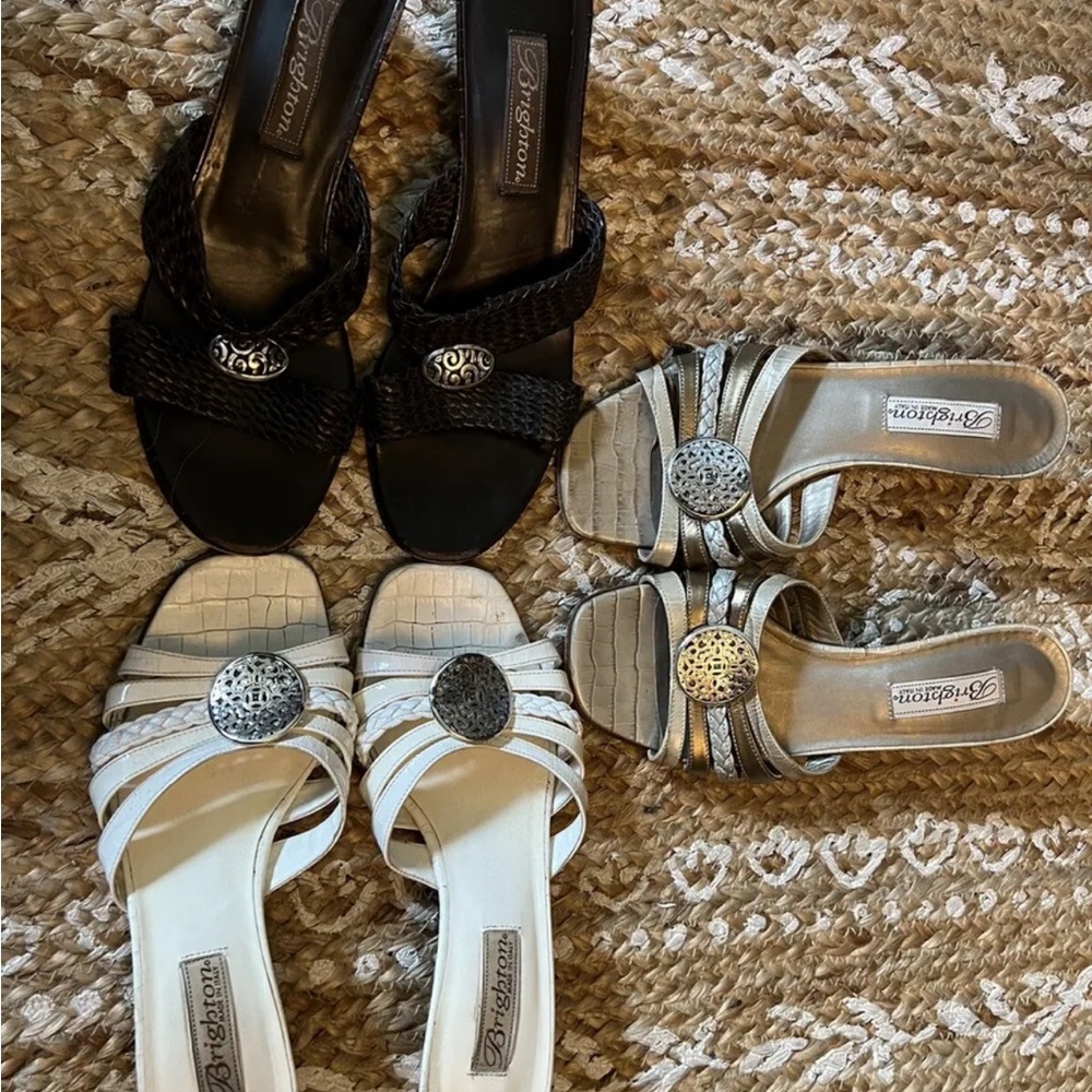 Brighton Sandal Lot Size 7 Leather